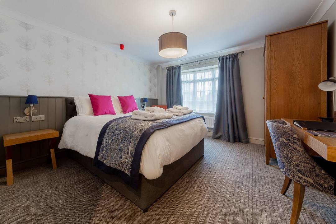 Spacious double room at The Eaton Oak hotel in ST Neots