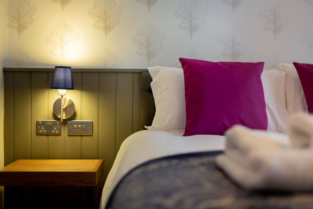 double room at The Eaton Hotel in St Neots