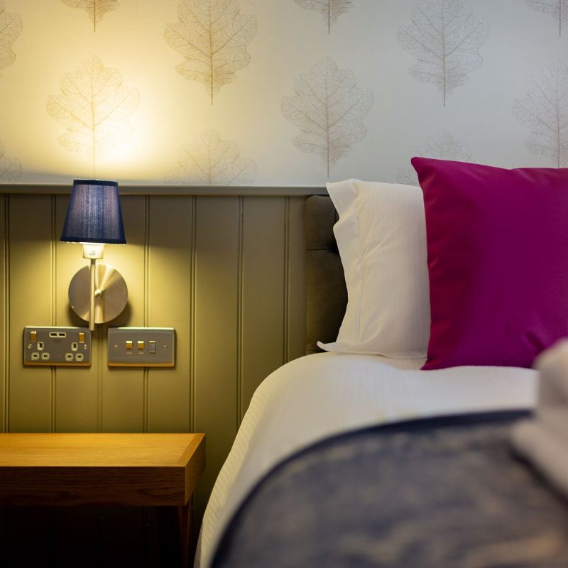 Hotel room christmas